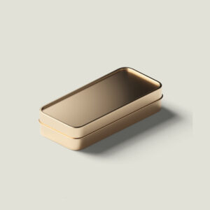 Gold Metal Box